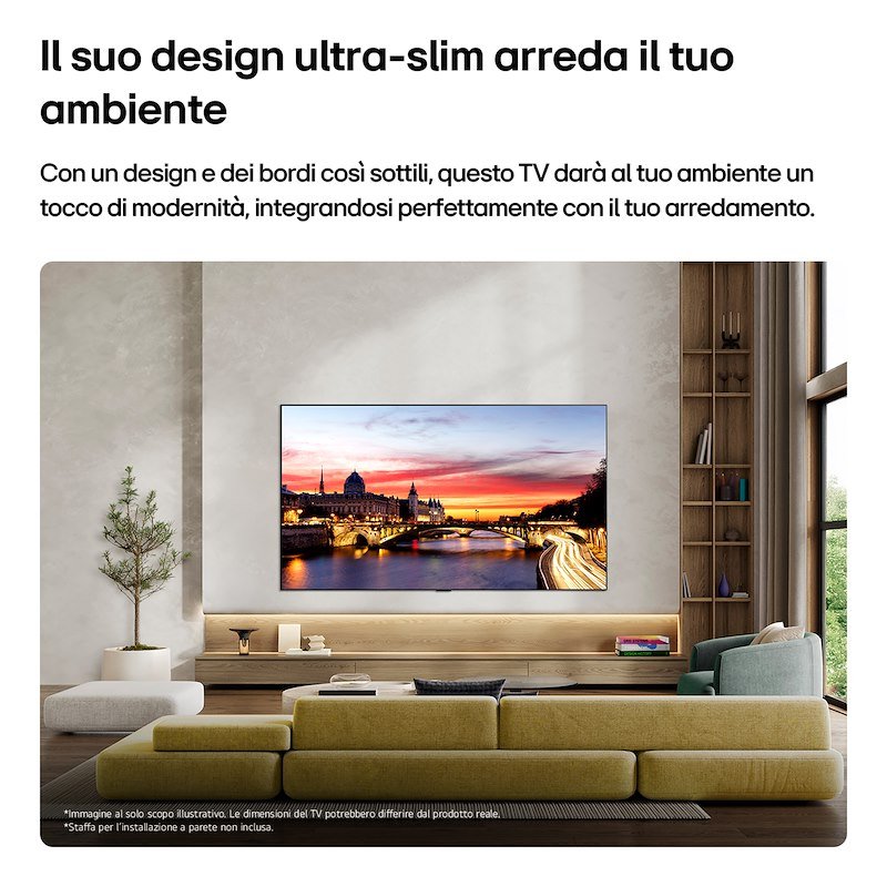 Lg TV OLED 77'' Serie C6 Pro Oled77c66lb.api Charcoal Black