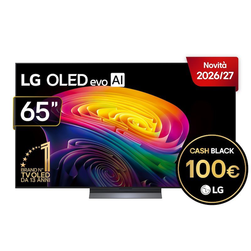 Lg TV OLED evo AI 65'' Serie C6 Pro Oled65c66lb.api
