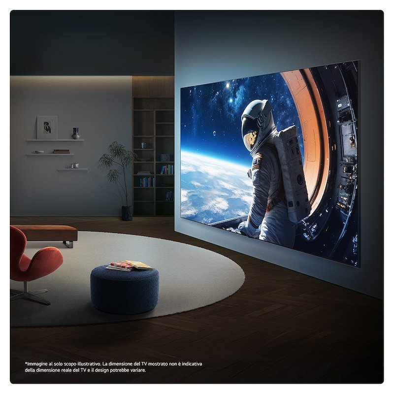 LG QNED evo AI MiniLED 75'' Serie 75QNED86B6B Charcoal Black