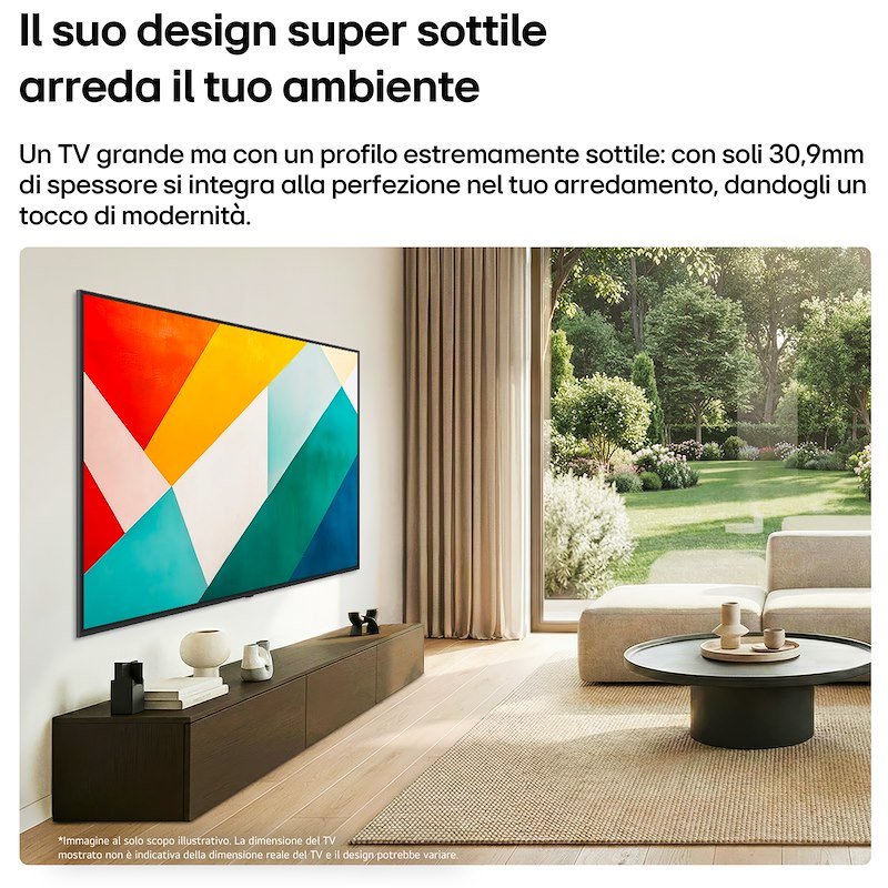 LG QNED evo AI MiniLED 75'' Serie 75QNED86B6B Charcoal Black
