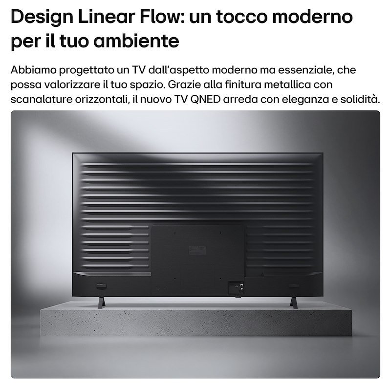 Lg TV QLED 65" 65QNED70B6C 	Charcoal Black