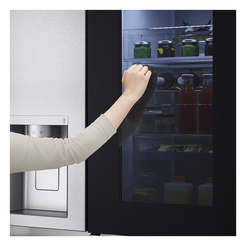 Lg Frigorifero Side-by-Side Gsxv90mbae Stainless steel
