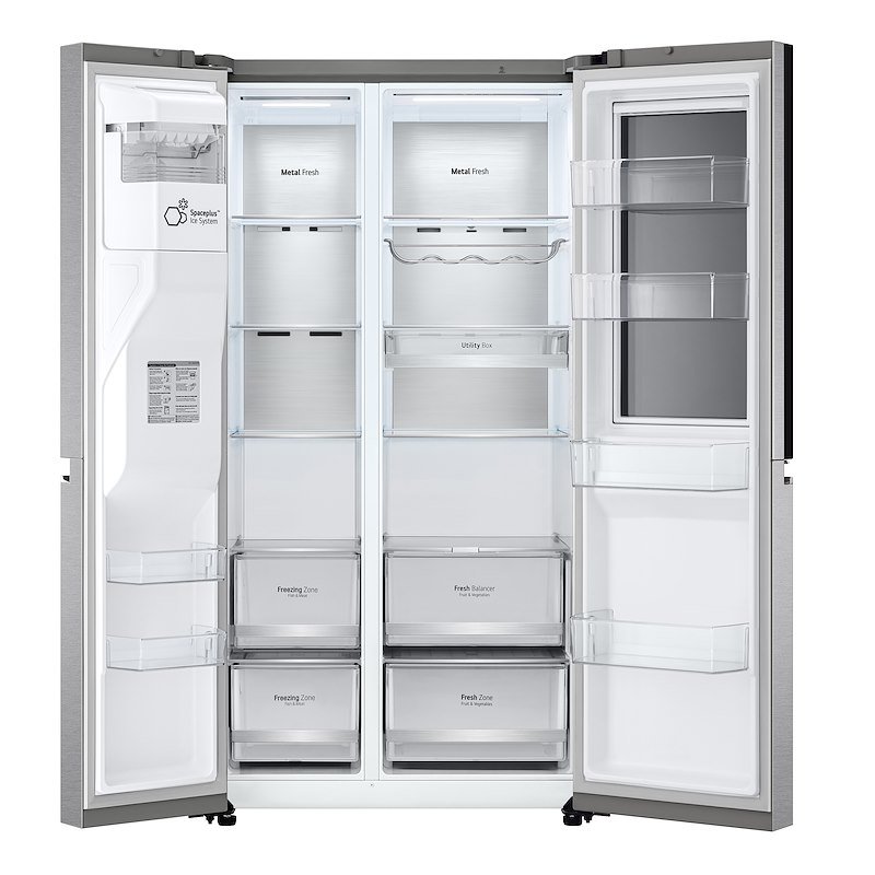 Lg Frigorifero Side-by-Side Gsxv90mbae Stainless steel