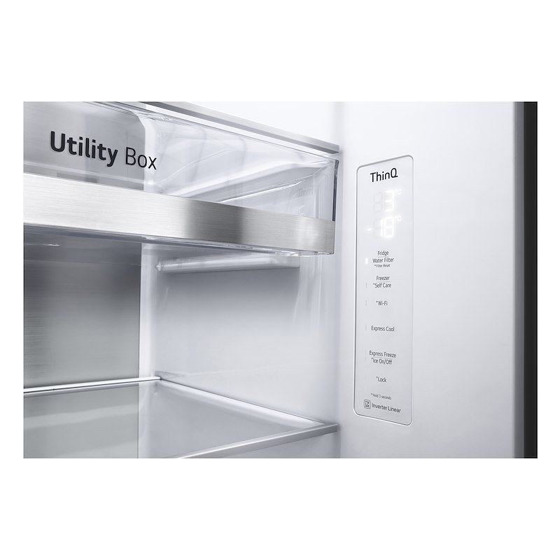 Lg Frigorifero Side-by-Side Gsxv90mbae Stainless steel