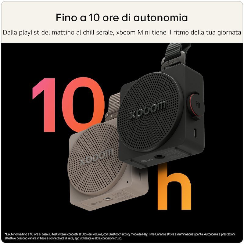 Lg Speaker boom Mini by will.i.am Mini.aeutlbk black