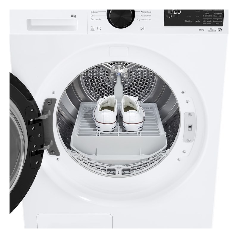 Lg Asciugatrice Intelligente AI Dry 8 kg Rnx5008tlb
