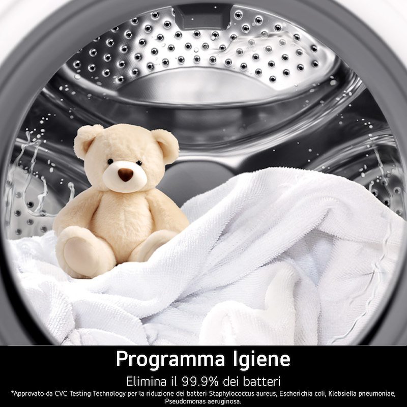 Lg Asciugatrice Intelligente AI Dry 9 kg Rhx9009twc Bianco