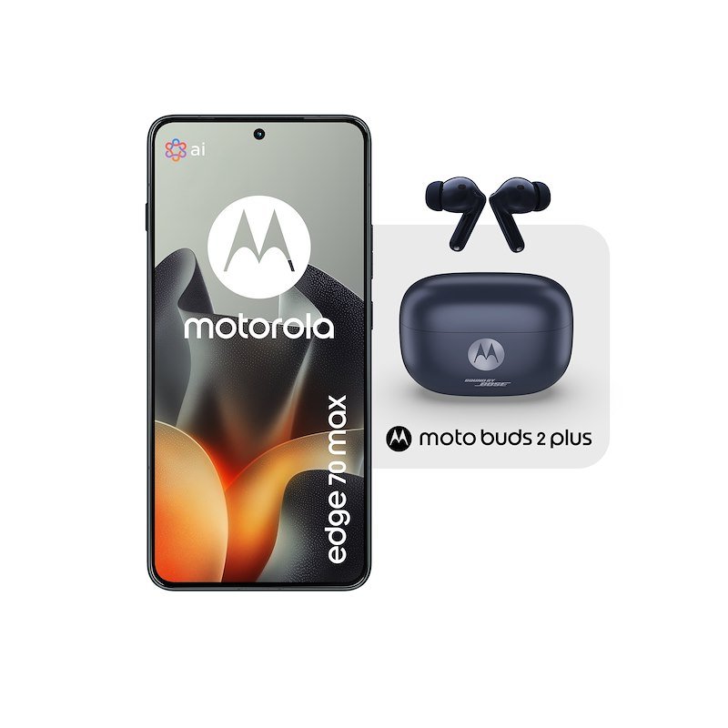 Motorola Moto Edge70 Max 8/256GB Dark Shadow + MOTO BUDS 2 PLUS