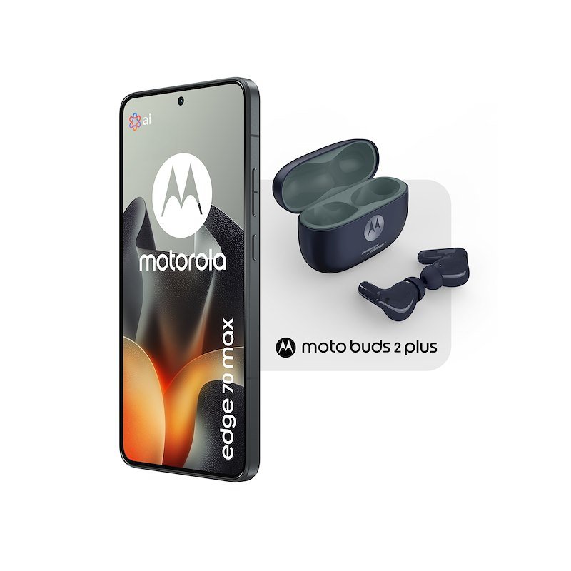Motorola Moto Edge70 Max 8/256GB Dark Shadow + MOTO BUDS 2 PLUS