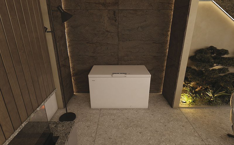 Haier Congelatore a Pozzetto HCE420E 418 l Bianco