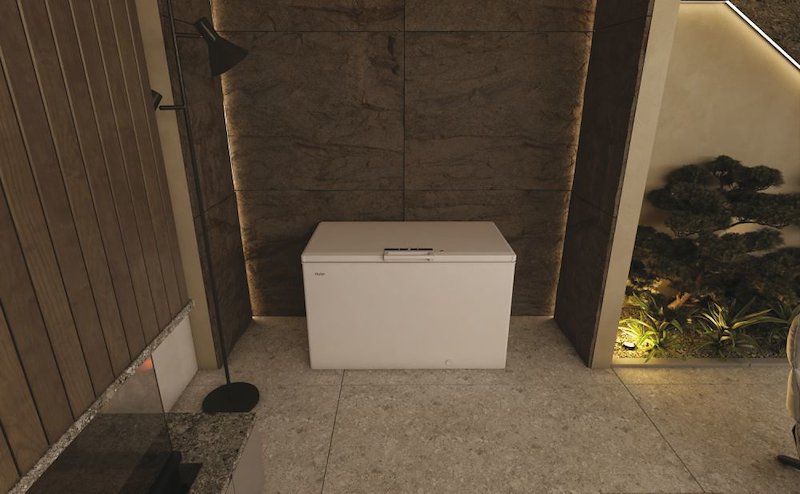 Haier Congelatore a Pozzetto HCE420E 418 l Bianco