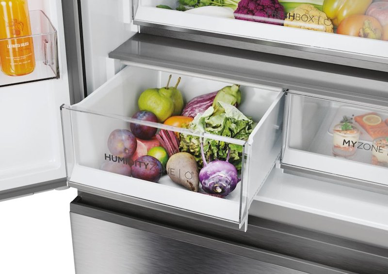 Haier Frigorifero Americano Hfr7819engc Stainless Steel