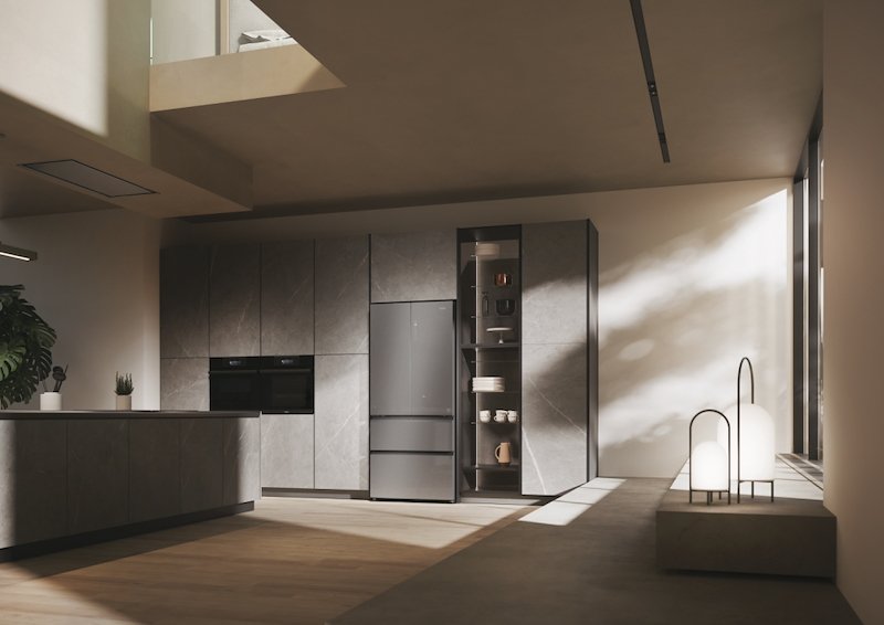 Haier Frigorifero Americano Hfr7819engc Stainless Steel