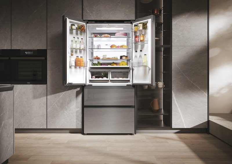 Haier Frigorifero Americano Hfr7819engc Stainless Steel