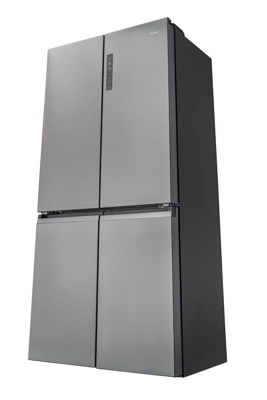 Haier Frigorifero Americano HCR5919ENMP Platino, Acciaio inossidabile