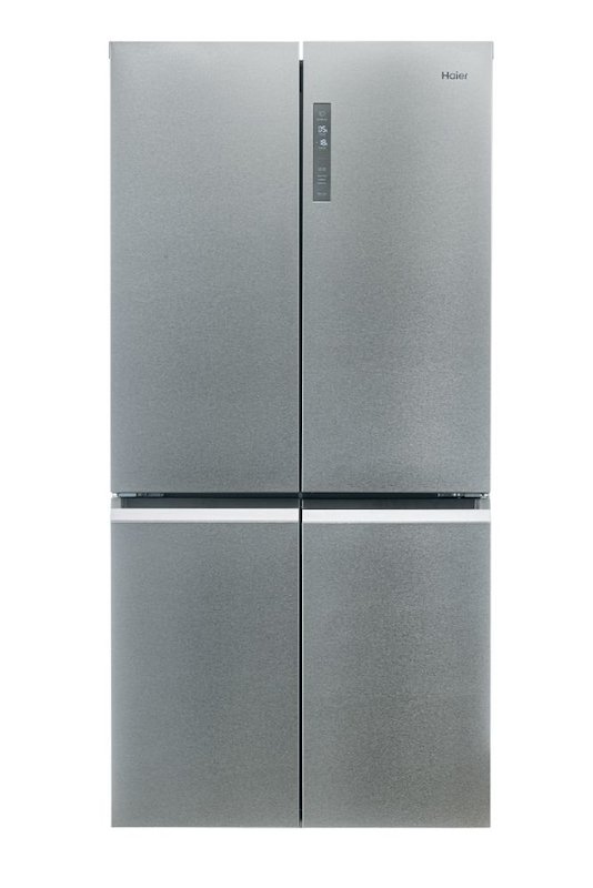 Haier Frigorifero Americano HCR5919ENMP Platino, Acciaio inossidabile