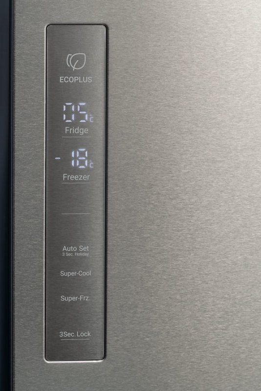 Haier Frigorifero Americano HCR5919ENMP Platino, Acciaio inossidabile