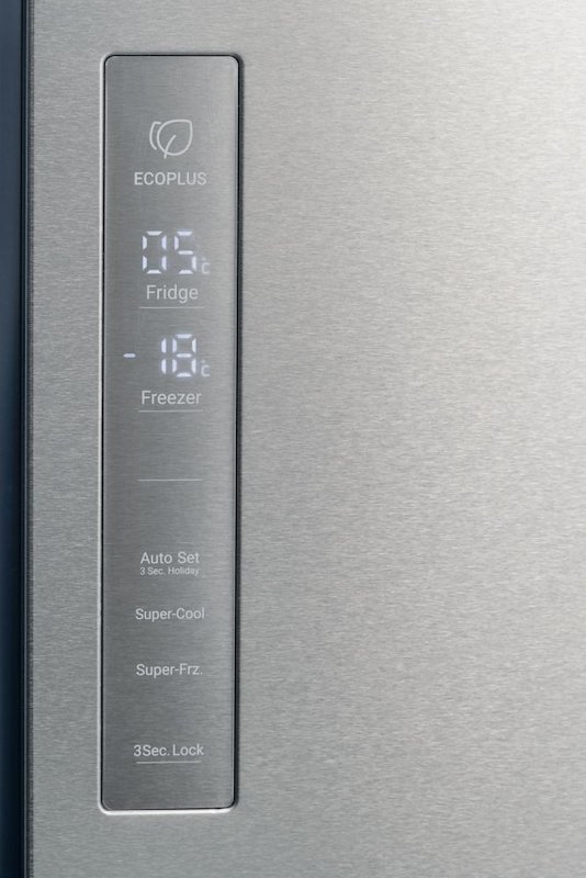 Haier Frigorifero Americano HCR5919ENMP Platino, Acciaio inossidabile