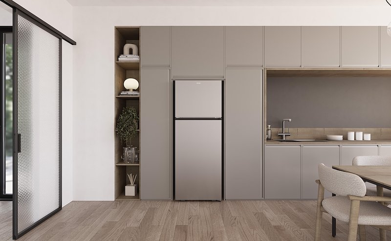 Haier Frigorifero Combinato Hpr5718dnmx Inox