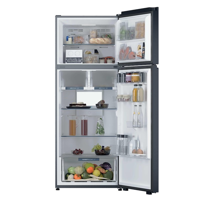 Haier Frigorifero Combinato Hpr5718dnmb Brushed Black