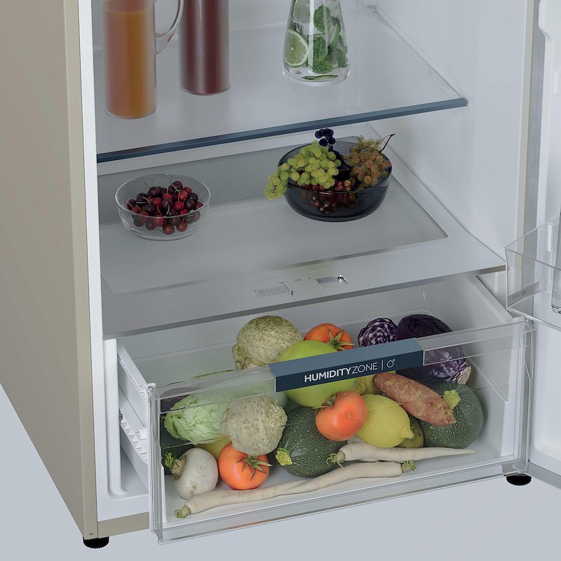 Haier Frigorifero Combinato Hpr5718dnpc Dark Cream