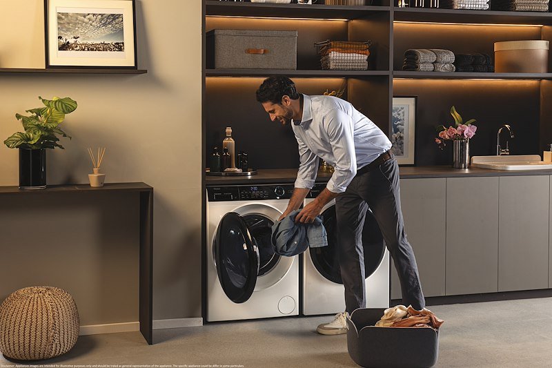 Haier Lavatrice 9kg Hw90-b14959neuit Bianco