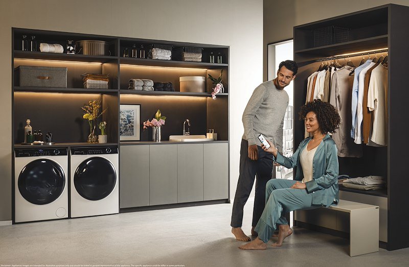 Haier Lavatrice 9kg Hw90-b14959neuit Bianco