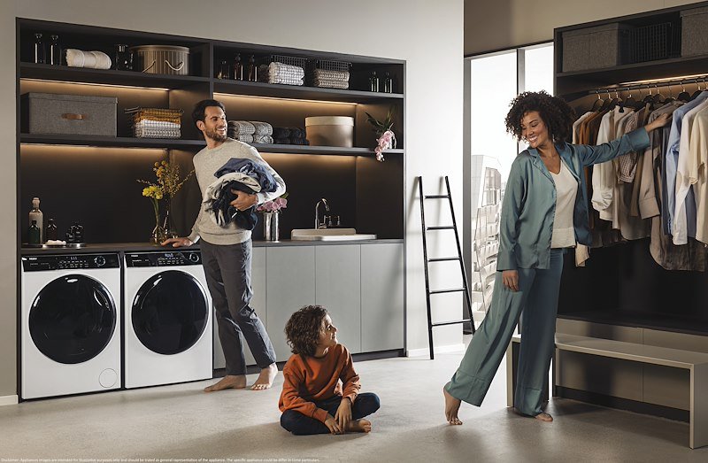 Haier Lavatrice 9kg Hw90-b14959neuit Bianco