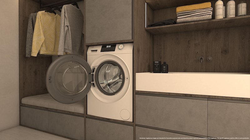 Haier Lavasciuga 10 / 6 kg Hwd100-bp16929as bianco