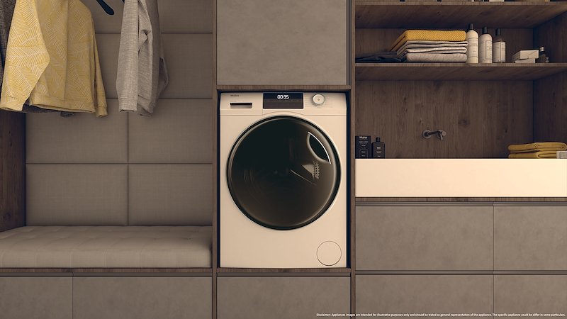 Haier Lavasciuga 10 / 6 kg Hwd100-bp16929as bianco