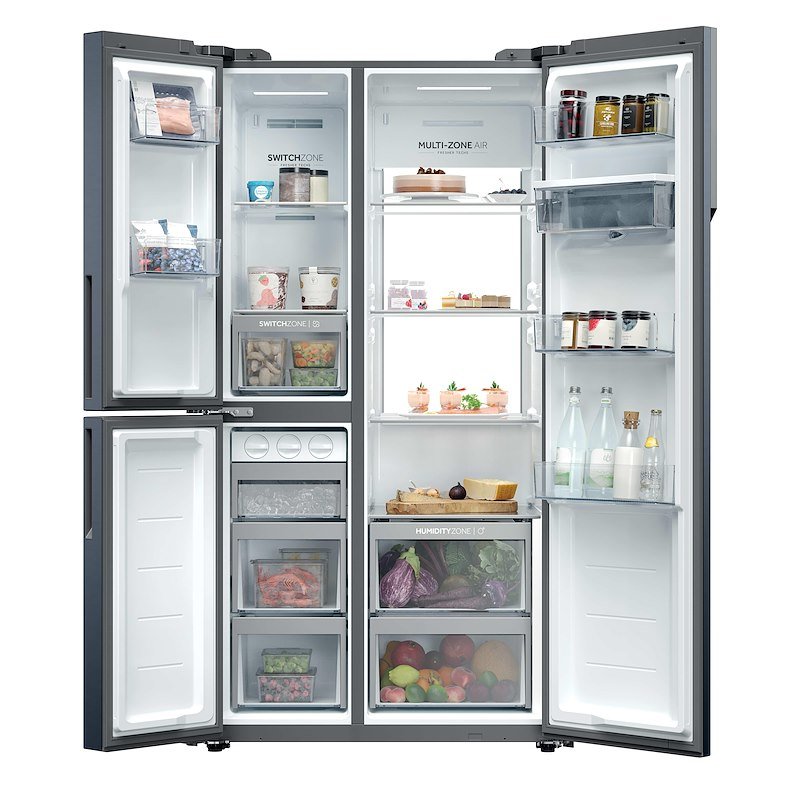 Haier  Frigorifero Americano Hspr79f18ewmb nero