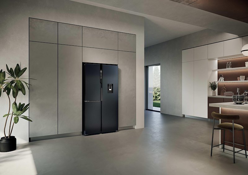 Haier  Frigorifero Americano Hspr79f18ewmb nero