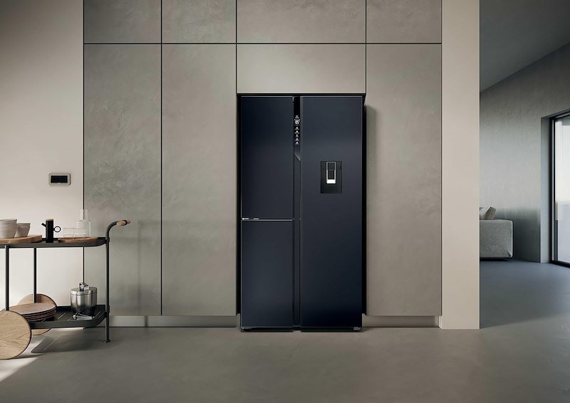 Haier  Frigorifero Americano Hspr79f18ewmb nero