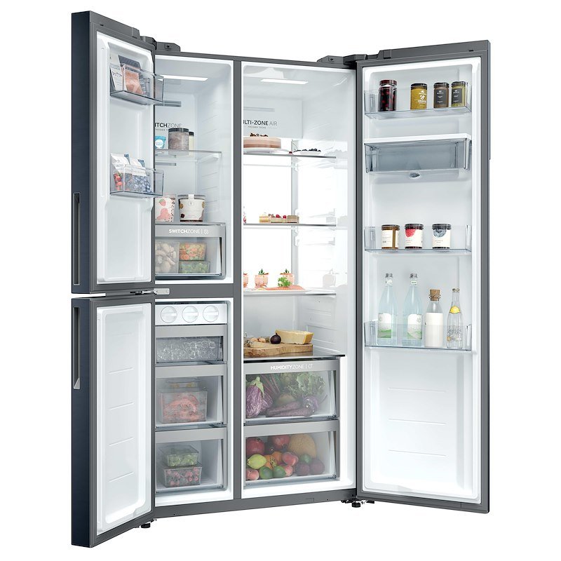 Haier  Frigorifero Americano Hspr79f18ewmb nero