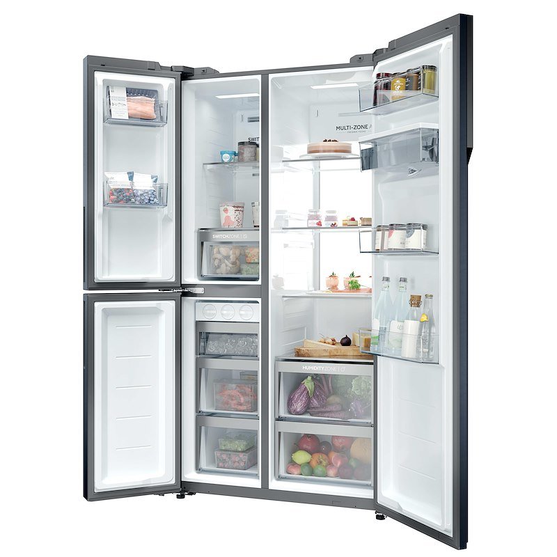 Haier  Frigorifero Americano Hspr79f18ewmb nero
