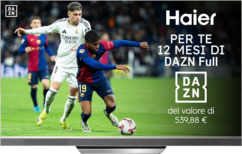 Haier TV OLED 65" H65c95eux Nero