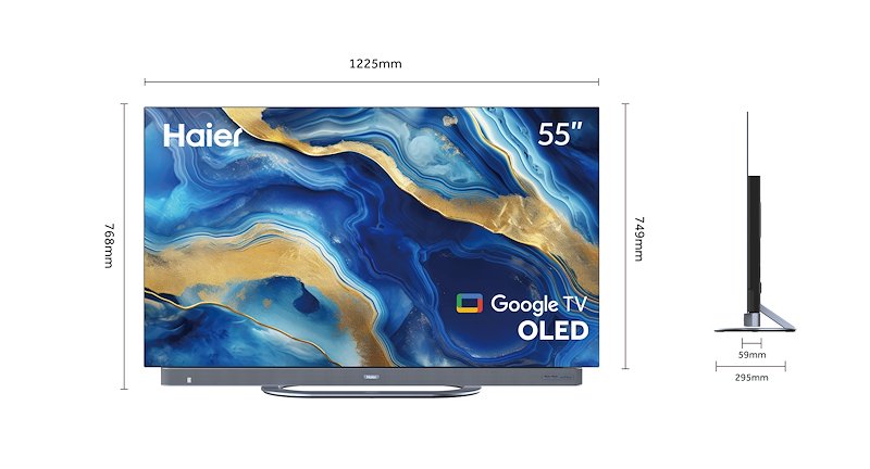 Haier TV OLED 55" H55c95eux Nero