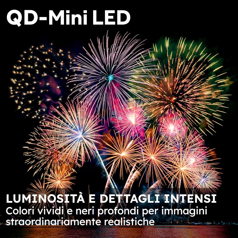 Haier TV Mini led 65" H65m95eux nero