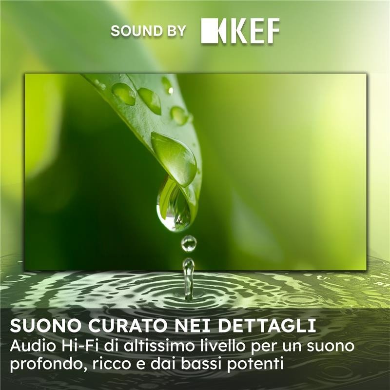 Haier TV MINI LED 85" H85m80fux Nero