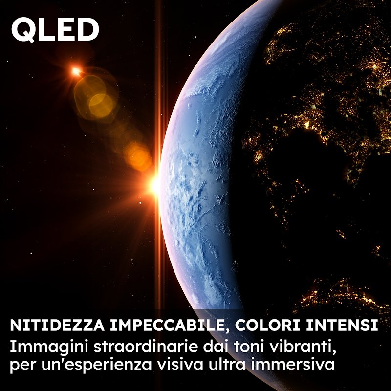 Haier TV QLED 55" H55q80fux nero