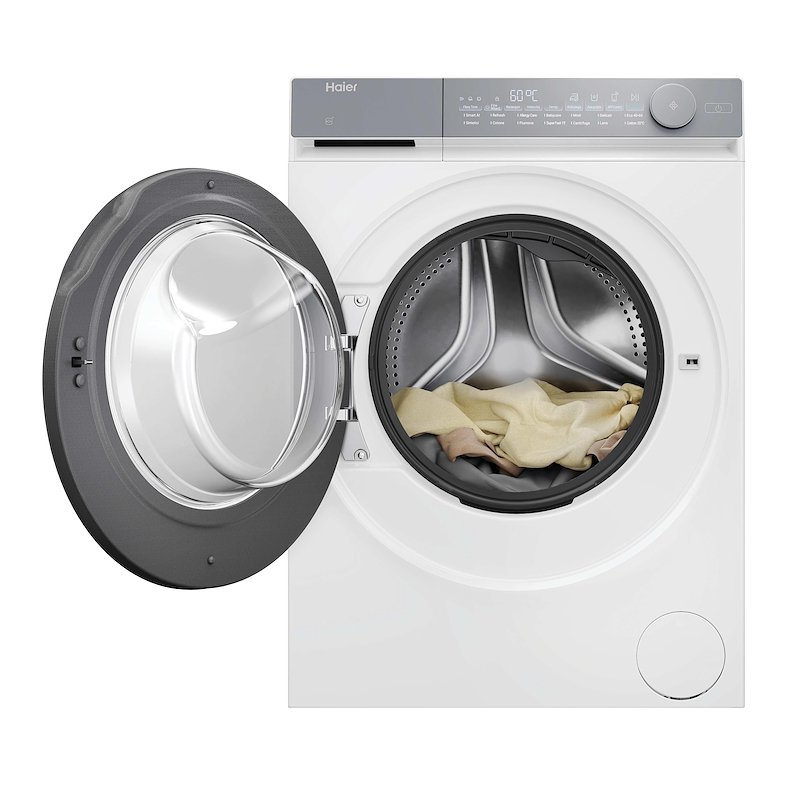 Haier Lavatrice 9kg Hw90-b14367u1-it Argento Bianco