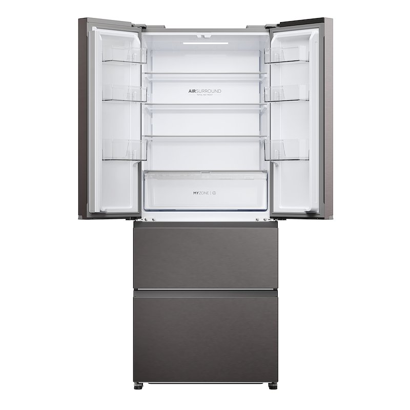 Haier Frigorifero Americano Hfr3718dnmd Antracite