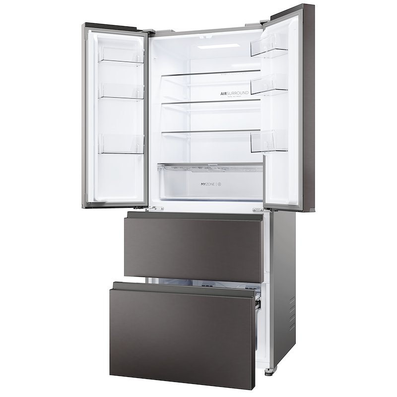 Haier Frigorifero Americano Hfr3718dnmd Antracite