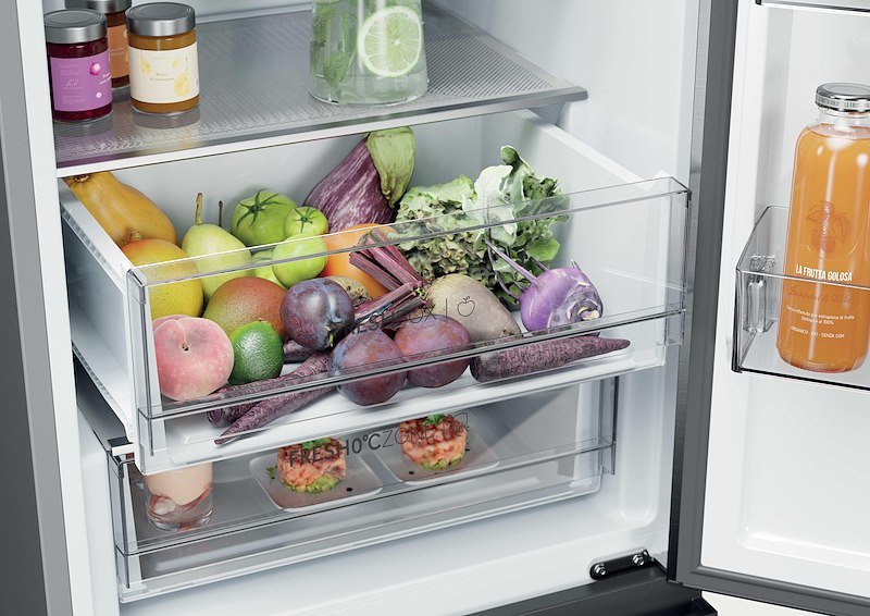 Haier Frigorifero combinato Htr3620cnmg Argento