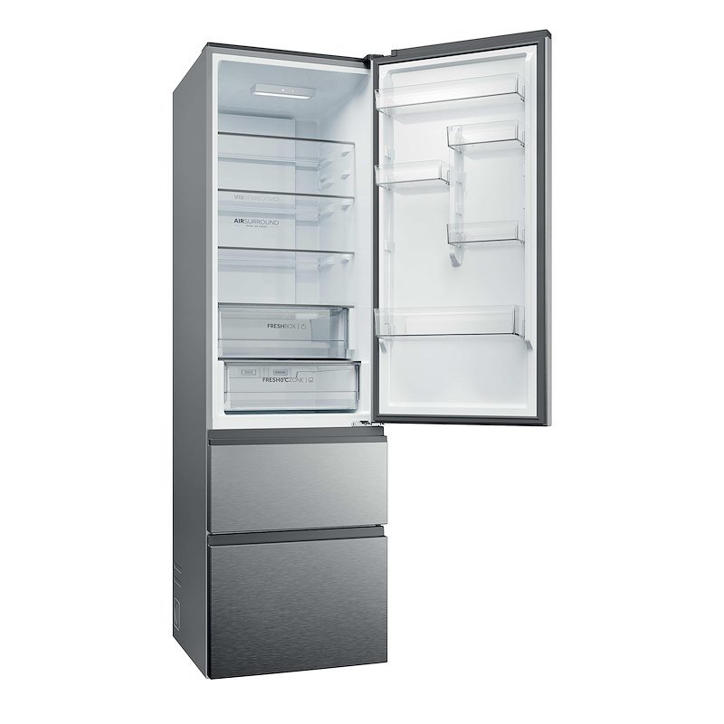 Haier Frigorifero combinato Htr3620cnmg Argento
