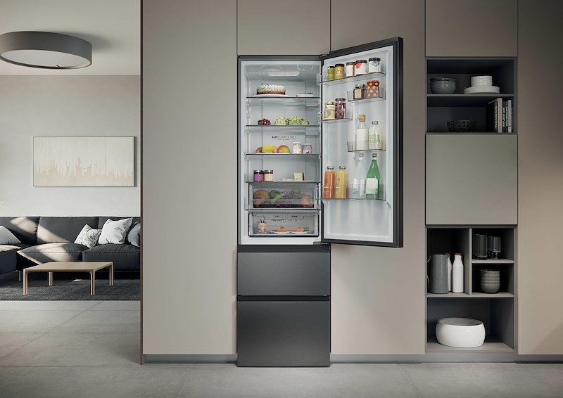 Haier Frigorifero combinato Htr3620cnmg Argento