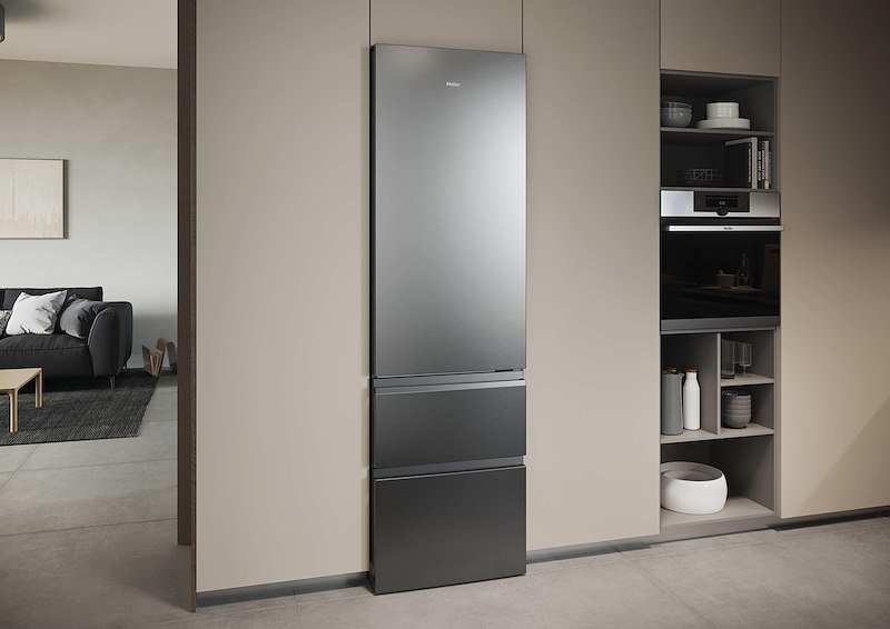 Haier Frigorifero combinato Htr3620cnmg Argento