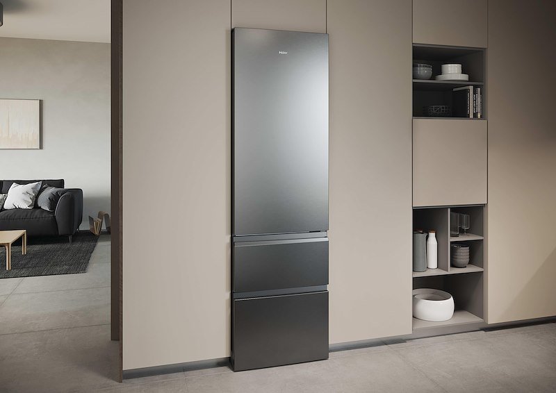 Haier Frigorifero combinato Htr3620cnmg Argento