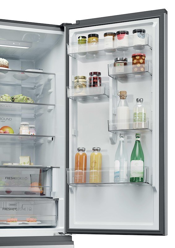 Haier Frigorifero combinato Htr3620cnmg Argento