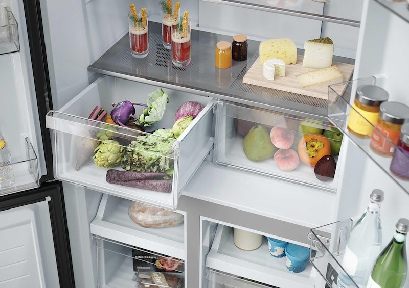 Haier frigorifero side-by-side Hcr3818dnmm Acciaio inox